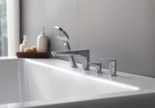 Смеситель Aquatek Бетта AQ1148CR на борт ванны хром